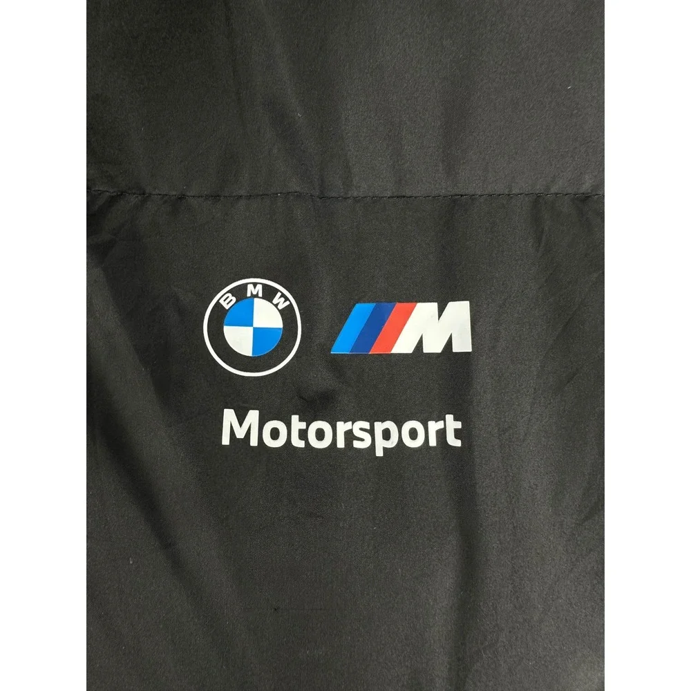 Puma BMW Motorsport Jacket Mens Large Black Padded Puffer‎ Formula 1 Essentials